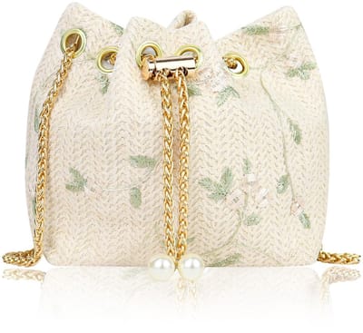Dailygoods - Kleine schoudertas voor dames, prachtige kleine schoudertas met afneembare metalen ketting, strotas voor winkelen, reizen, dating