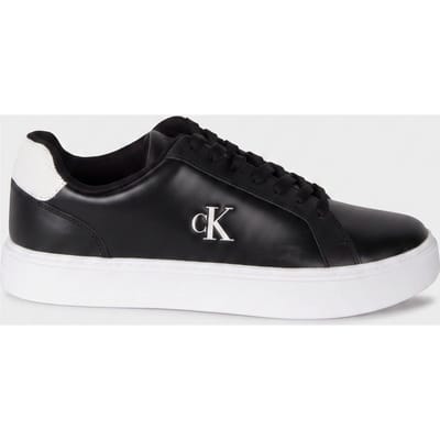 Calvin Klein Classic Cup Laceup Black/bright White Taglia: 40 | Sneakers Outlet | Uomo | Bianco