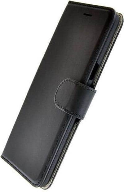 Echt Leder Zwart Wallet Bookcase Pearlycase® Hoesje Geschikt voor Samsung Galaxy S8 Plus