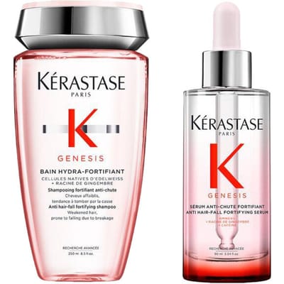 Kérastase Genesis Bain Hydra-fortifiant 250ml + Sérum Anti-Chute Fortifiant 90ml