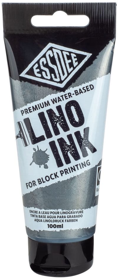 Essdee Lino Inkt - Metallic Zilver 100 ml
