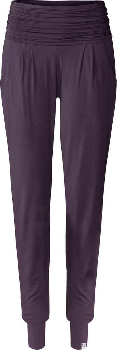 Yoga-Harempants "ala" - elderberry XS Loungewear broek YOGISTAR