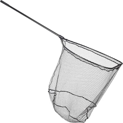 Schepnet - Visnet - Vissen Landen - Automatisch Vergrendelingssysteem - 70x70x70 cm - Zwart