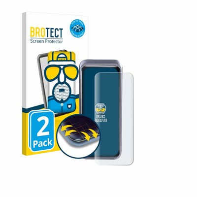 BROTECT - Screenprotector voor Anker Prime 20000 - Folie Beschermfolie matte volledig dekking 2 Stuks