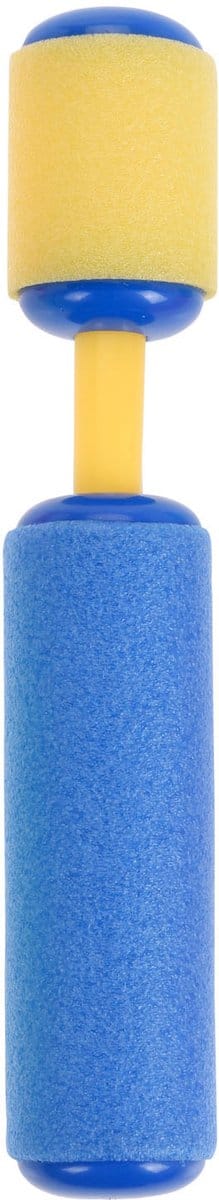 1x Waterpistool/waterpistolen van foam 15 cm