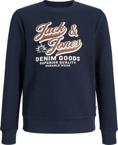 JACK&JONES - JJELOGO SWEAT CREW 2 COL 25/26 NOOS MNI - Jongens - Sweaters