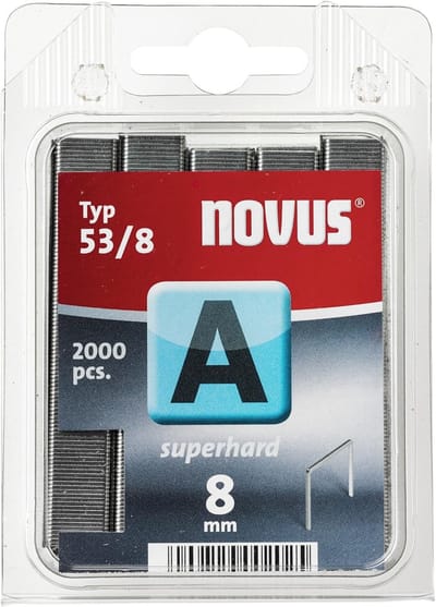 Fijndraadklemmen 10 mm - Nietjes Staaldraad - Bevestigen Materialen - Superhard Staaldraad - 5000 Stuks - Blauw