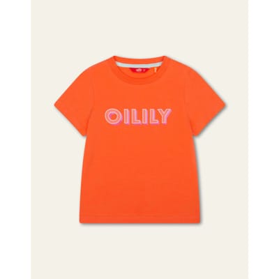 Oilily Tak T-Shirt- maat116/6yr Living Coral