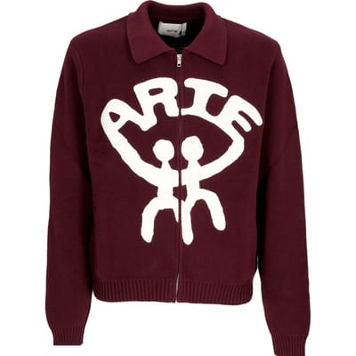 Cardigan Man Allemaal samen Cardigan Bordeaux