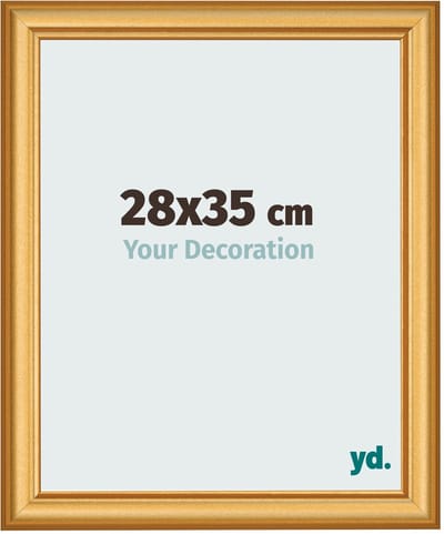 Your Decoration - Fotolijst 28x35 cm - MDF - Goud Mat - Lazio