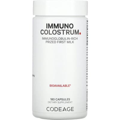 Codeage, Immuno Colostrum, 180 capsules