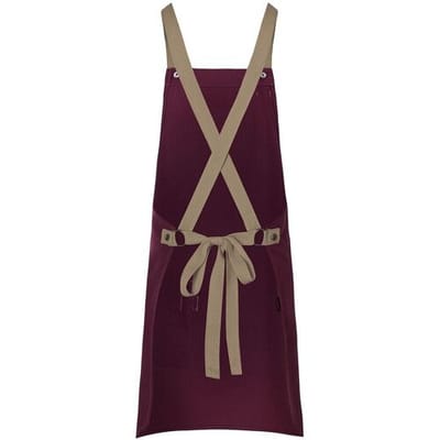 (6 stuks) KARLOWSKY Slabbenschort Urban Look - Aubergine Paars