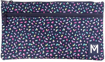 MontiiCo Etui XL - 2 handige vakjes - wasmachinebestendig - Confetti