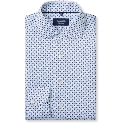 OLYMP Signature Overhemd, Tailored Fit, Signature Kent, Bleu