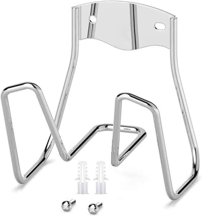 Tuinslang Hanger - Slang Opberger - Tuin Organiseren - Aan Muur Bevestigen - Tot 30 Meter - Zilver