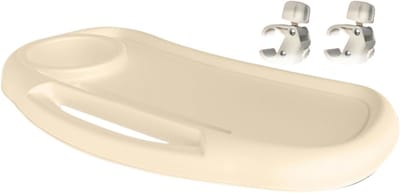 Kinderen Reisblad - Kinderwagen Dienblad - Onderweg Eten - Verwijderbare Lade - 38x20cm - Beige