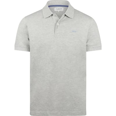 McGregor Classic Polo Medium Grey Melange Size: S | Polo Shirts Outlet | Heren | Grijs