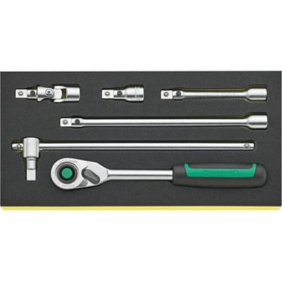 Stahlwille TCS 1/2 ZOLL-512/6 QR 96830362 Dopsleutelset