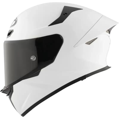 KYT TT-Revo Plain Wit Integraalhelm - Helm