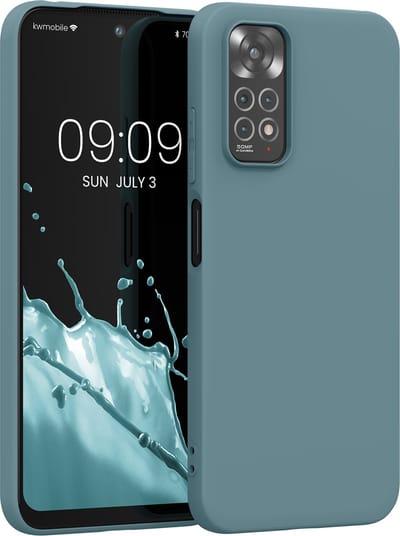 kwmobile telefoonhoesje geschikt voor Xiaomi Redmi Note 11 / Note 11S - Hoesje voor smartphone - Back cover in antieksteen