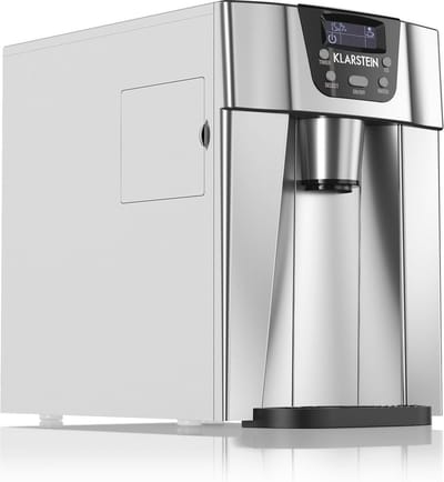 IJsblokjesmachine met LCD-display voor 12 kg ijs per dag - Snelle bereiding en ruimtebesparend ontwerp