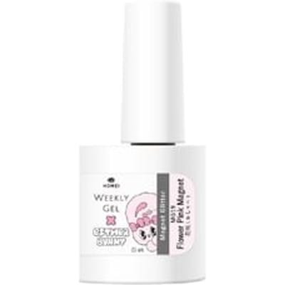 Homei - Esther Bunny Weekly Gel Magnet Glitter Nail MG19 Flower Pink Magnet