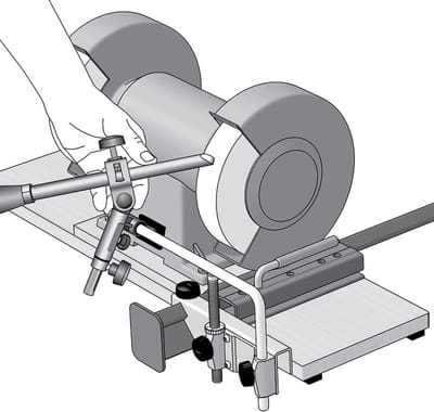Tormek Converter voor Bankslijper – Compatibel met Slijpmallen – Duurzaam Staal en Aluminium
