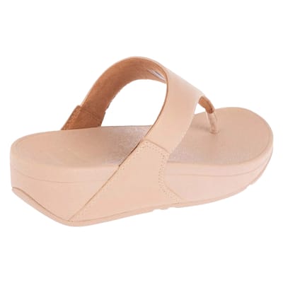 FitFlop Dames/Dames Lulu Shimmer teenpost sandalen (Beige)