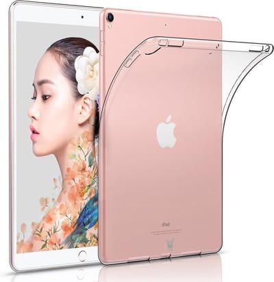 Hoes geschikt voor Apple iPad Air 10.5 (2019) / Pro 10.5 (2017) - Transparant TPU Siliconen Case