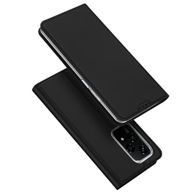 Dux Ducis - Telefoon Hoesje geschikt voor de Honor 200 Lite - Skin Pro Book Case - Zwart