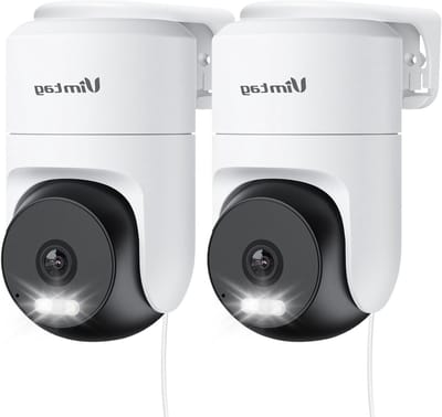 Beveiligingscamera Set - Wifi Camera - Huis Bewaken - Kleur Nachtzicht - 4MP Resolutie - Wit