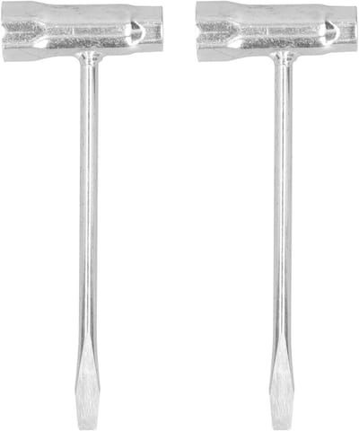 Dailygoody - T-vormige Sleutel en Schroevendraaier Set - 2 stuks - onderhoudsset voor kettingzaag - handige gereedschappen - geschikt voor kettingzaag...
