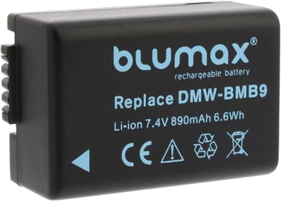 Camera Accu - Reserve Batterij - Fotografie - Lithium-ion Technologie - 890mAh 7.4V