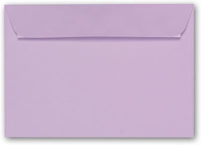 Enveloppen C6 - Briefpapier Postenveloppen - Versturen van kaarten - Zelfklevend met strip - 116 x 114 cm - Lila