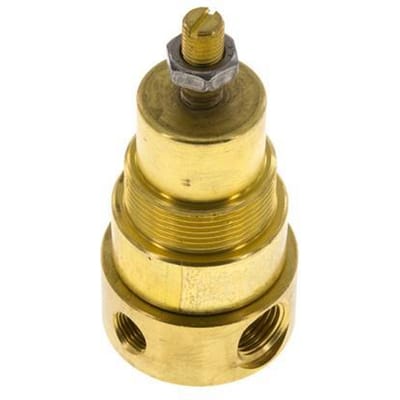 Drukregelaar G1/4'' 330l/min 0.2-3.0bar/3-44psi Messing CO2