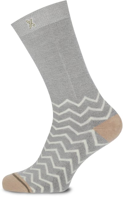 XPOOOS - Essential Dubai Unisex bamboe Sokken - Badstof zool - Maat 39/42 - Licht Grijs