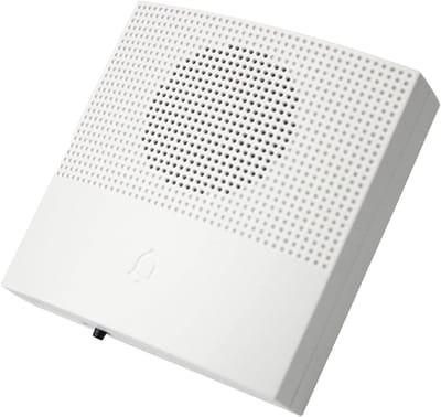 Draadloze Deurbel - Toegangscontrole Systeem - Bezoekers Melden - 38 Melodieën Instelbaar - 10.7 x 9.7 x 4.3 cm - Meerkleurig