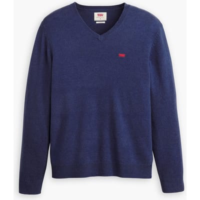 Levi's V Neck Hm Sweater Naval Academy Größe: M | Pullover Outlet | Herren