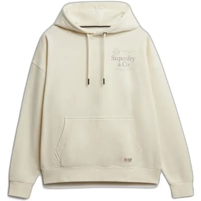 Dames Hoodie Superdry Luxe Casual Relaxed
