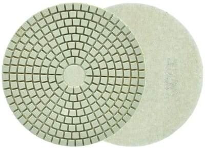 GEKO Diamant polijstpad - 125 mm - Voor nat gebruik - Klittenbandbevestiging - G3000