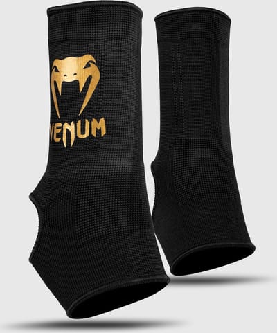 Venum Enkel Sokjes Kontact Ankle Support Zwart Goud