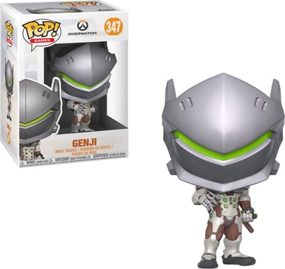 Funko Overwatch Verzamelfiguur POP! Games Genji 9 cm Multicolours