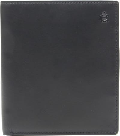 Esquire Portemonnee Logo Billfold Wallet Black Zwart