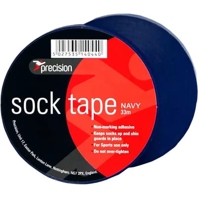 Precision Sokkentape 33 M X 19 Mm Pvc Marineblauw 10 Stuks