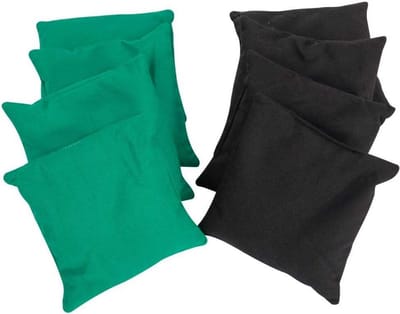 Set van 8 Cornhole Zakjes voor Outdoor Spellen – Vierkante Worpzakjes voor Volwassenen en Kinderen