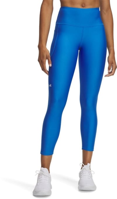 Under Armour Damen Leggings Tech Hi Ankle Leg 1365335 Blue 402-S (US SM)