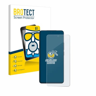 BROTECT - Screenprotector voor Xiaomi Poco F6 Pro - Folie Beschermfolie Beschermglas matte