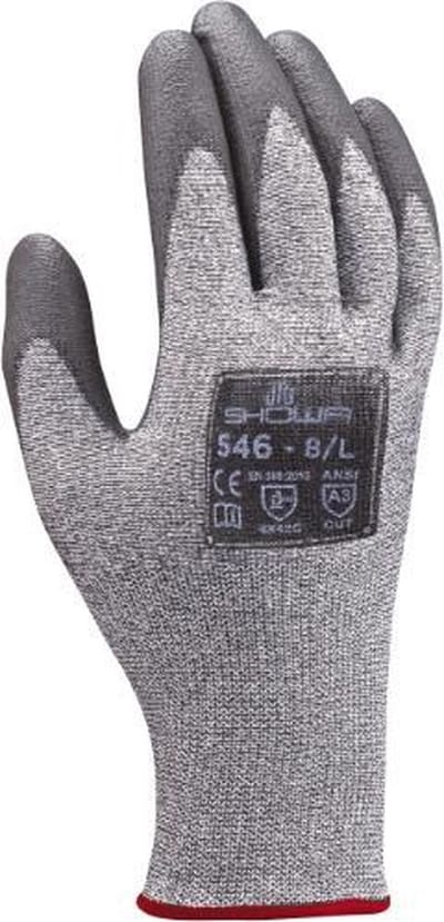 Showa DURACoil 546 Veiligheidshandschoen - Maat L - Grijs - 1 paar