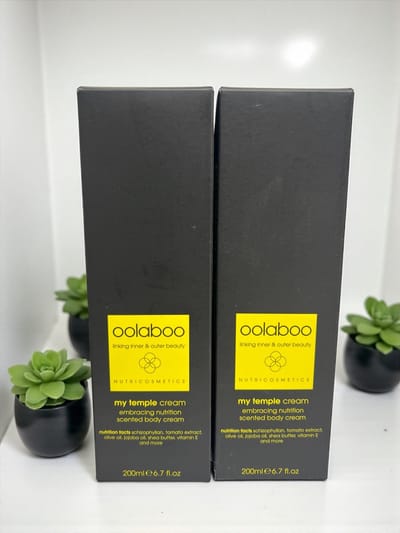 2 x Oolaboo My Temple Cream 200 ml / Scented Body Cream