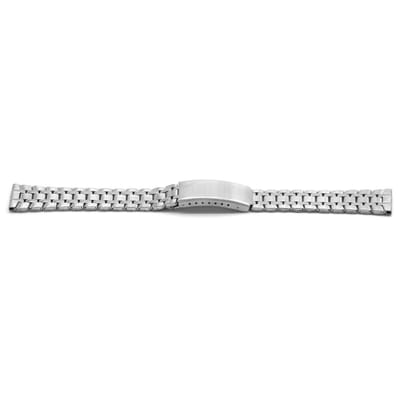Horlogeband YG05 Schakelband Edelstaal 20x16mm